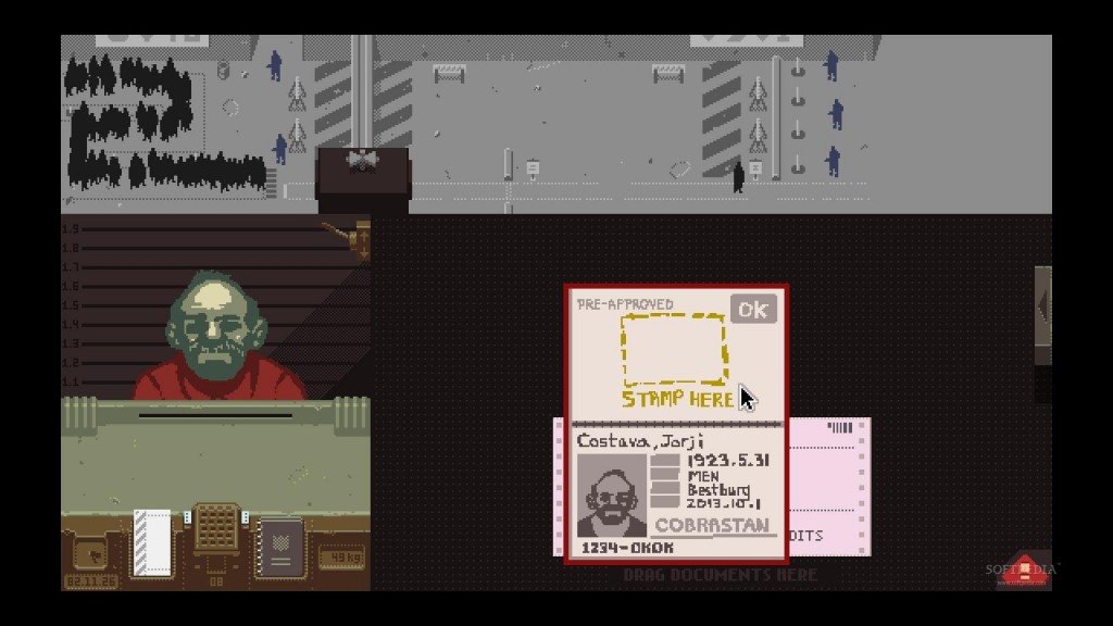 Papers Please Screen